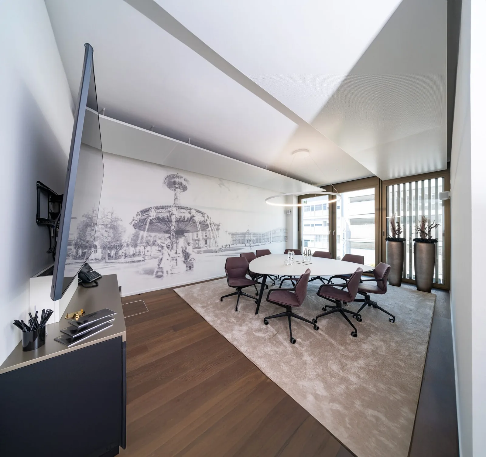Workspace in the office